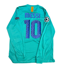 Load image into Gallery viewer, Nike FC Barcelona Lionel Messi Long Sleeve Jersey FCB Argentina Away 2010-2011
