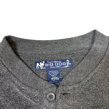 Load image into Gallery viewer, 90’s Big Dogs Qtr Button Crewneck
