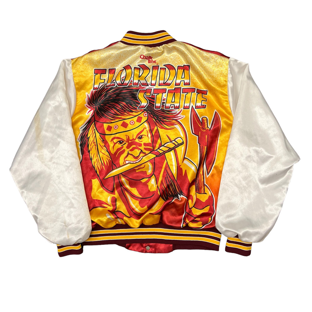 80-90's Chalk Line Florida Seminoles Satin Jacket