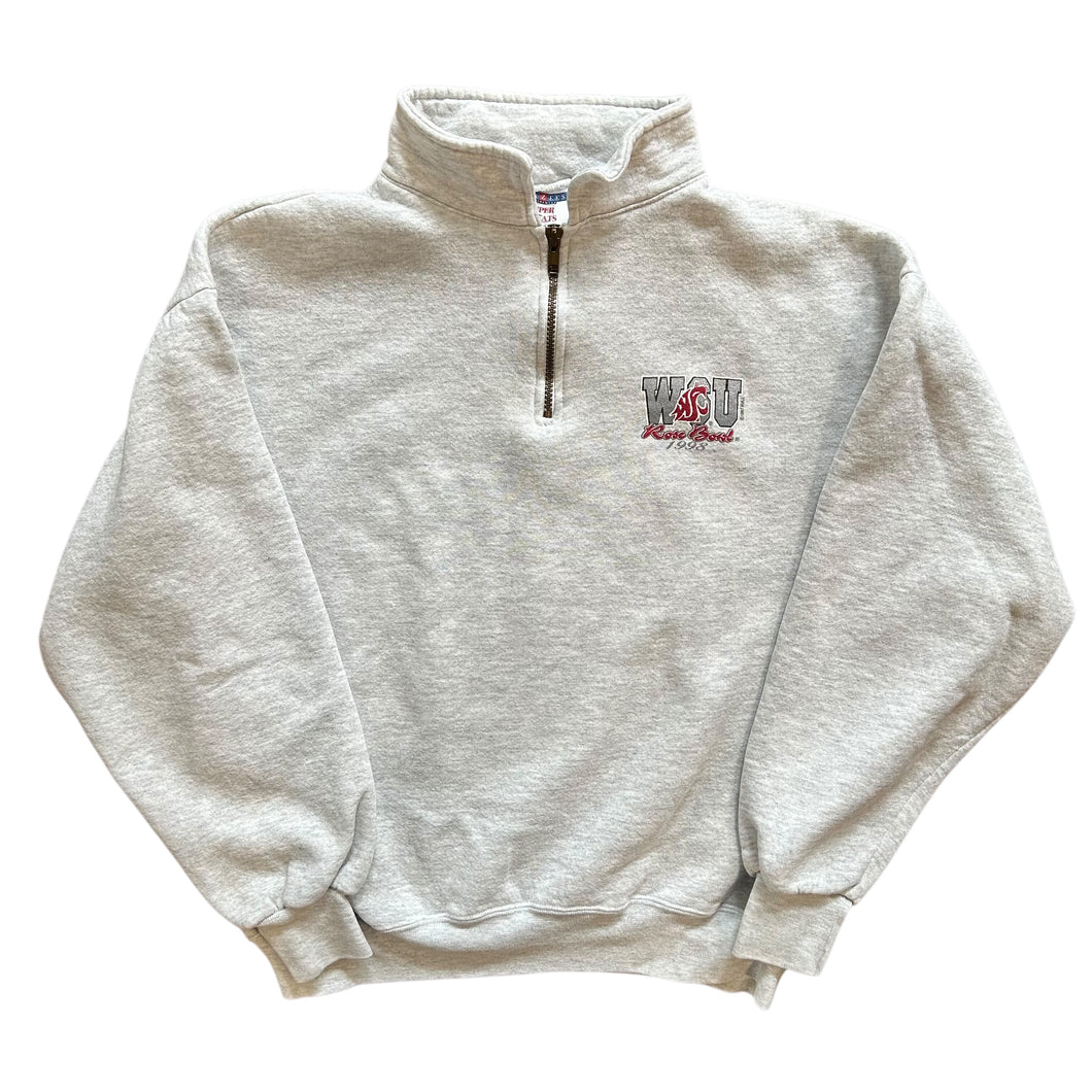 1998 WSU Rose Bowl Quarter Zip-up Sweater