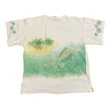 Load image into Gallery viewer, 90&#39;s Wrap-Around Caribbean Soul T-Shirt
