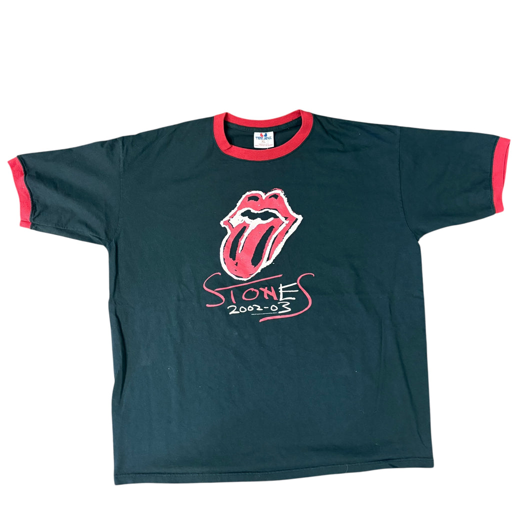 2002 Rolling Stones Ringer T-shirt