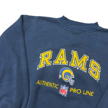 Load image into Gallery viewer, 2000&#39;s Logo Athletics LA Rams Crewneck
