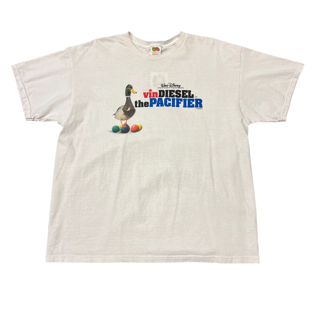 2000's Disney Vin Diesel is The Pacifier Promo T-shirt