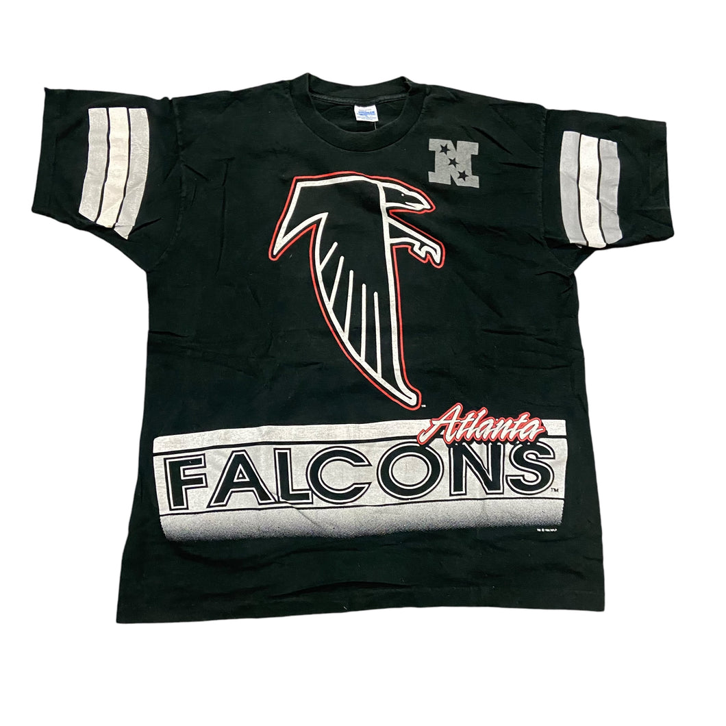 1994 NFL Salem Sportswear Atlanta Falcons AOP T-shirt