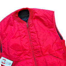 Load image into Gallery viewer, 70’s-80’s Red Work Vest
