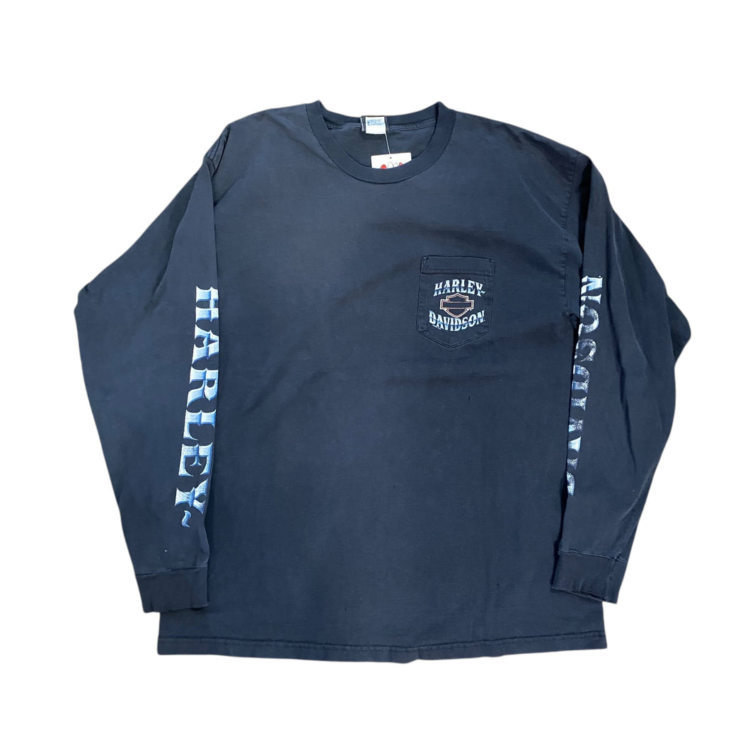 2007 Harley Davidson Salem Oregon Long Sleeves Shirt