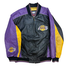 Load image into Gallery viewer, Carl Banks G-III Lakers Leather Jacket
