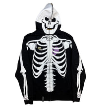 Load image into Gallery viewer, Y2K LRG Equipment Full Zip Skeleton Hoodie
