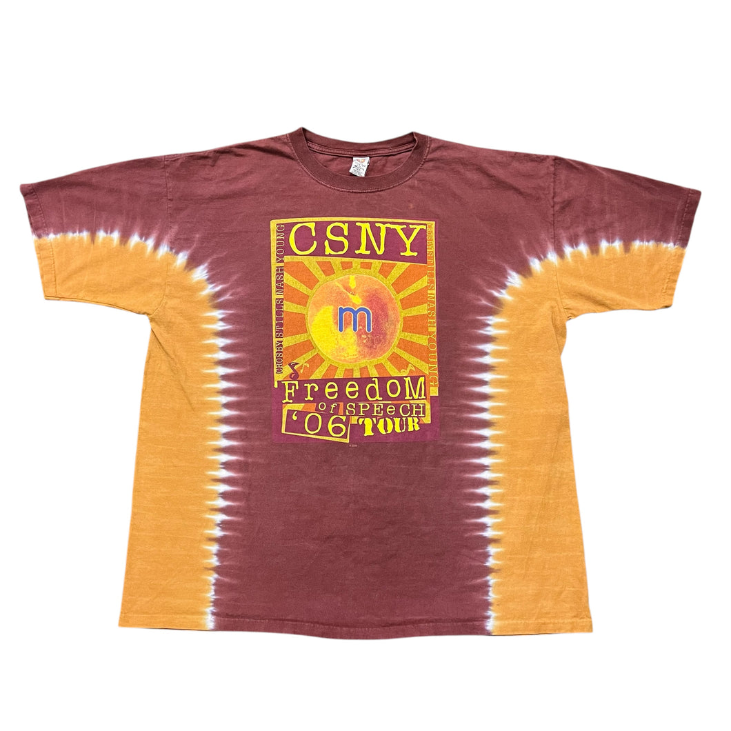 2006 Crosby Stills Nash Young CSNY Tour T-shirt