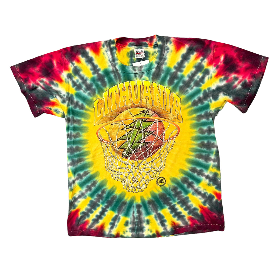 1996 Grateful Dead Lithuania Tie dye T-shirt