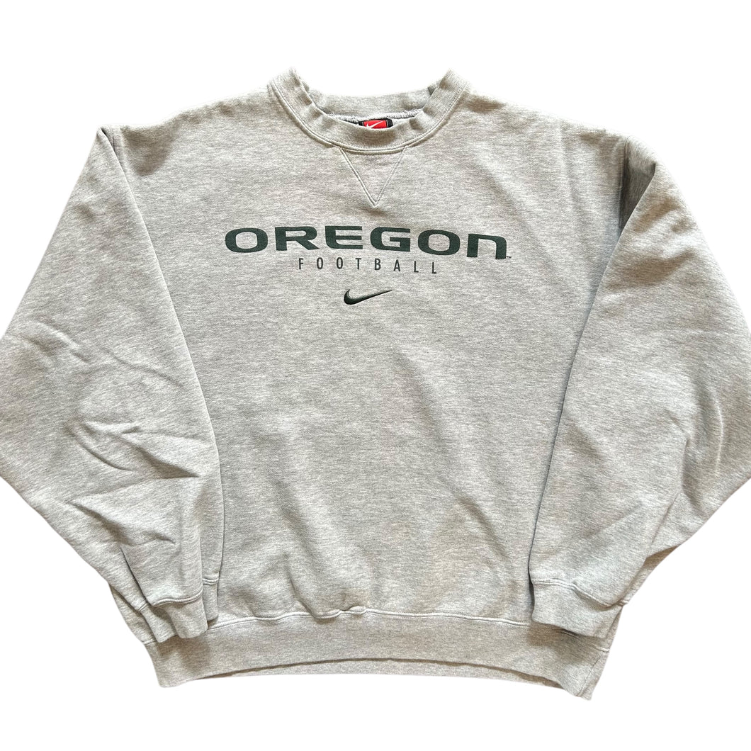 2000's Nike Oregon Ducks Center Swoosh Crewneck