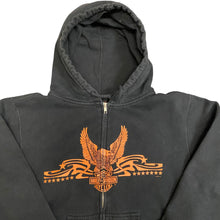 Load image into Gallery viewer, 2006 Harley Davidson Zip Up Cropped Hoodie
