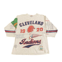 Load image into Gallery viewer, 90&#39;s Long Gone Cooperstown Collection Cleveland Indians AOP Shirt
