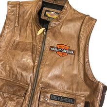 Load image into Gallery viewer, Vintage Harley Davidson Leather Vest
