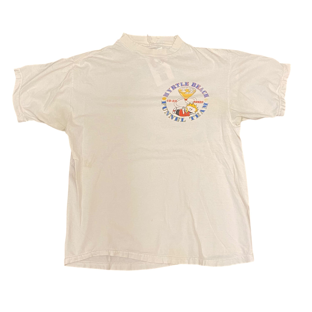 Vintage Myrtle Beach Calvin & Hobbs Comic T-Shirt