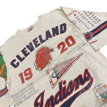 Load image into Gallery viewer, 90&#39;s Long Gone Cooperstown Collection Cleveland Indians AOP Shirt
