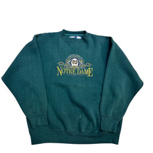 Load image into Gallery viewer, 90’s Notre Dame Green Crewneck

