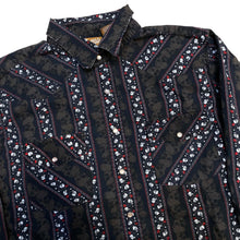Load image into Gallery viewer, Y2K Skull AOP Pearl Snap Shirt
