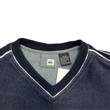 Load image into Gallery viewer, Vintage Quiksilver Striped Sleeve Crewneck

