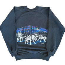 Load image into Gallery viewer, 80s Wolf Nature Crewneck
