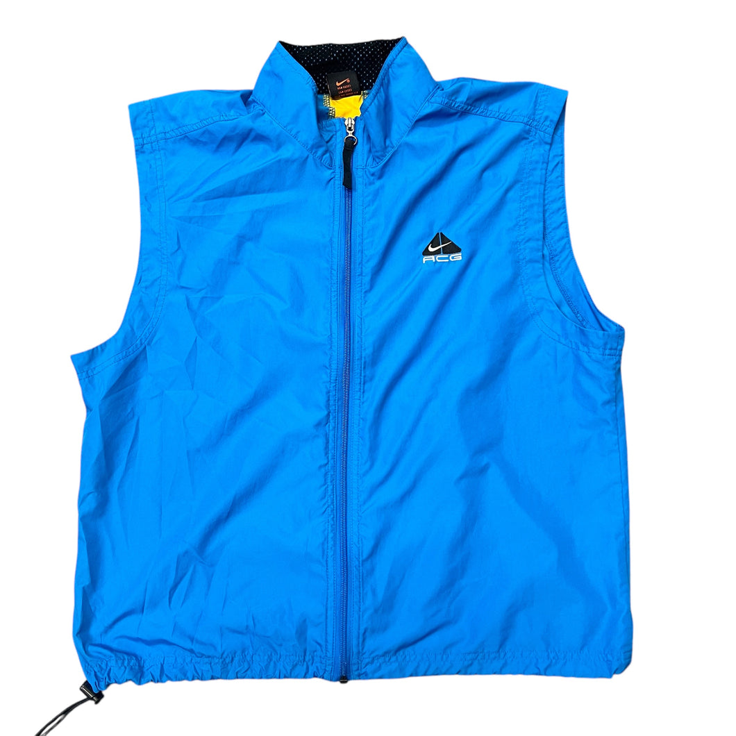 Vintage Nike ACG Packable Blue Vest