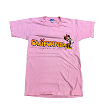Load image into Gallery viewer, 1980’s Disneyland Park California Pink T-shirt
