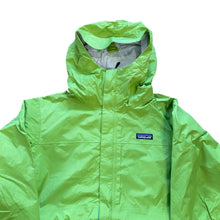 Load image into Gallery viewer, Patagonia Lime Rain Jacket
