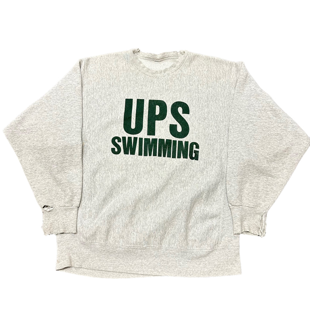 90's Reverse Weave UPS Swimming Crewneck