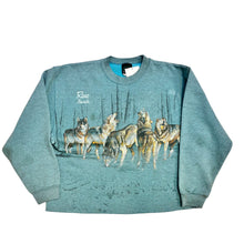 Load image into Gallery viewer, 90’s Habitat Wolf Pack Nevada Crewneck
