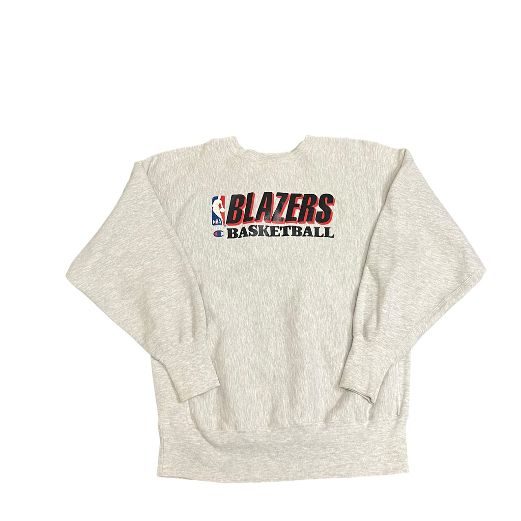 90’s Blazers Champion Reverse Weave Crewneck