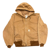 Load image into Gallery viewer, Vintage Carhartt Tan Hooded Jacket
