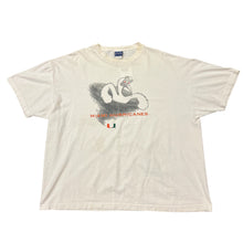 Load image into Gallery viewer, Vintage Miami Hurricanes Mascot T-shirt
