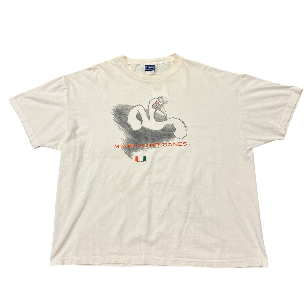 Vintage Miami Hurricanes Mascot T-shirt