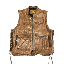 Load image into Gallery viewer, Vintage Harley Davidson Leather Vest
