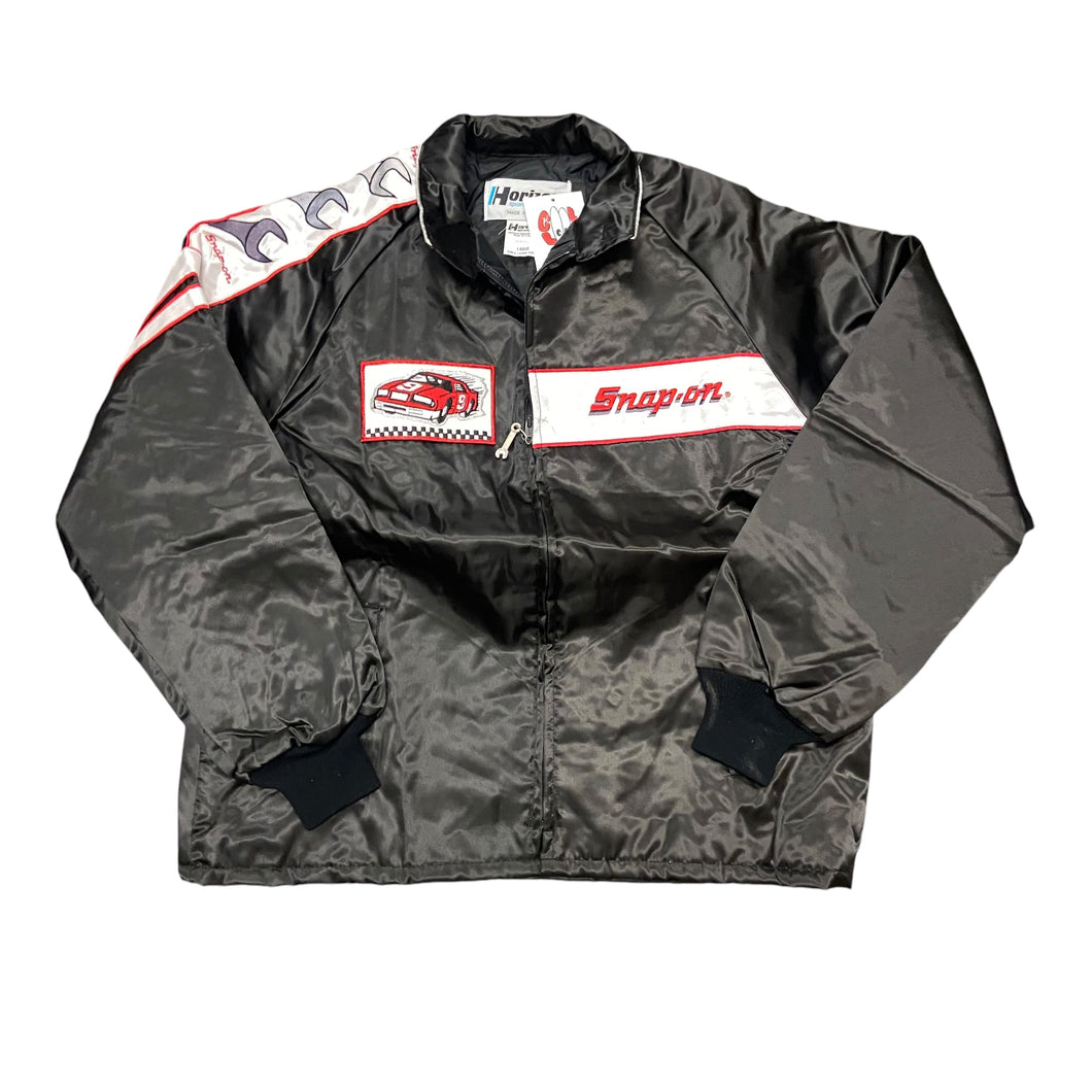 80’s Snap On Satin Racing Jacket