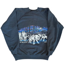 Load image into Gallery viewer, 80s Wolf Nature Crewneck
