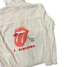 Load image into Gallery viewer, 80&#39;s I Survived Rolling Stones Zip-Up Jacket
