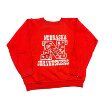 Load image into Gallery viewer, 80’s Nebraska Cornhuskers Crewneck
