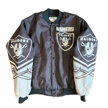 Load image into Gallery viewer, 90’s Oakland Raiders Chalkline Jacket
