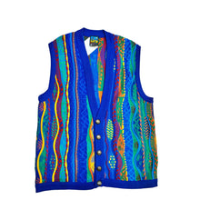 Load image into Gallery viewer, Vintage Emaroo Australia 3D Knit Sweater Vest

