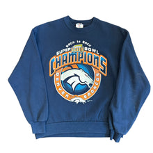 Load image into Gallery viewer, 1998 Broncos Back to Back SB Champs Crewneck
