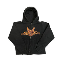 Load image into Gallery viewer, 2006 Harley Davidson Zip Up Cropped Hoodie
