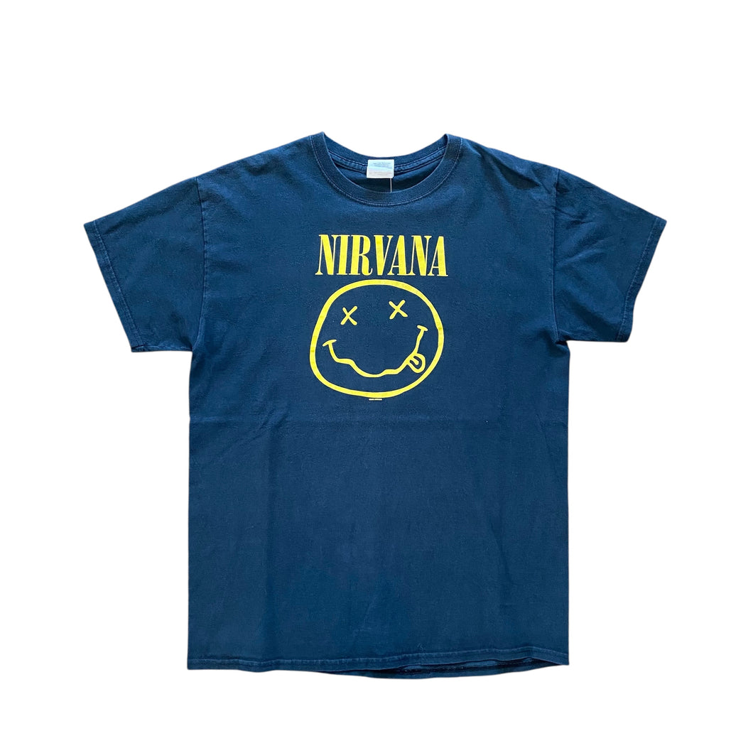 2003 Nirvana Smiley Face T-Shirt