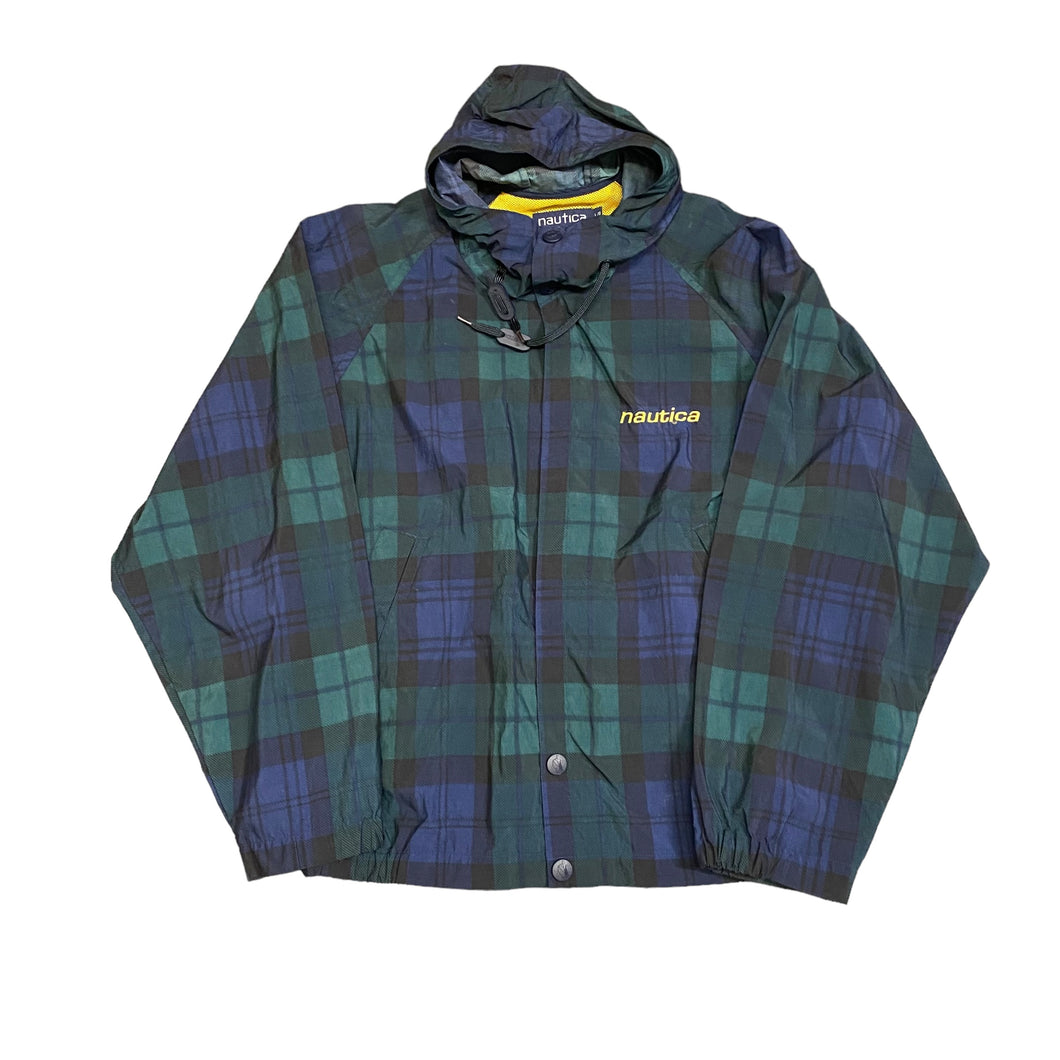 Y2K Nautica Plaid Jacket