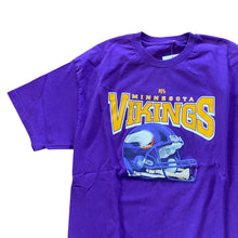 Load image into Gallery viewer, Y2K NFL Vikings Helmet T-Shirt
