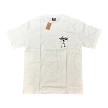 Load image into Gallery viewer, NEW Stussy Warrior Man White T-shirt
