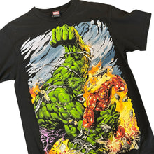 Load image into Gallery viewer, 2000’s Marvel Hulk Iron man T-shirt
