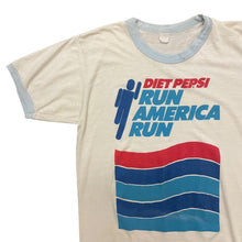 Load image into Gallery viewer, 80s Diet Pepsi Run America Run T-shirt
