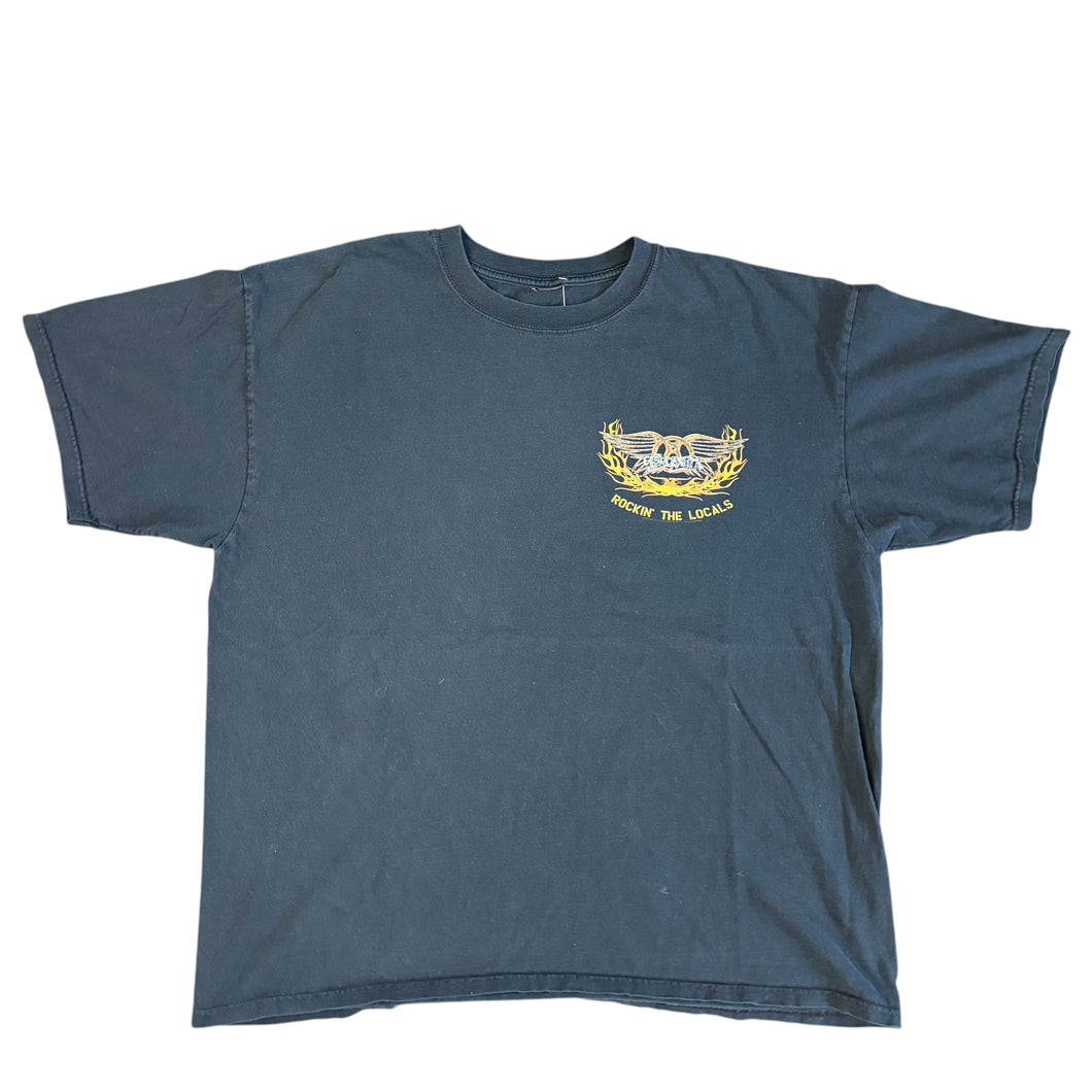 00’s Aerosmith Rockin The Locals T-Shirt